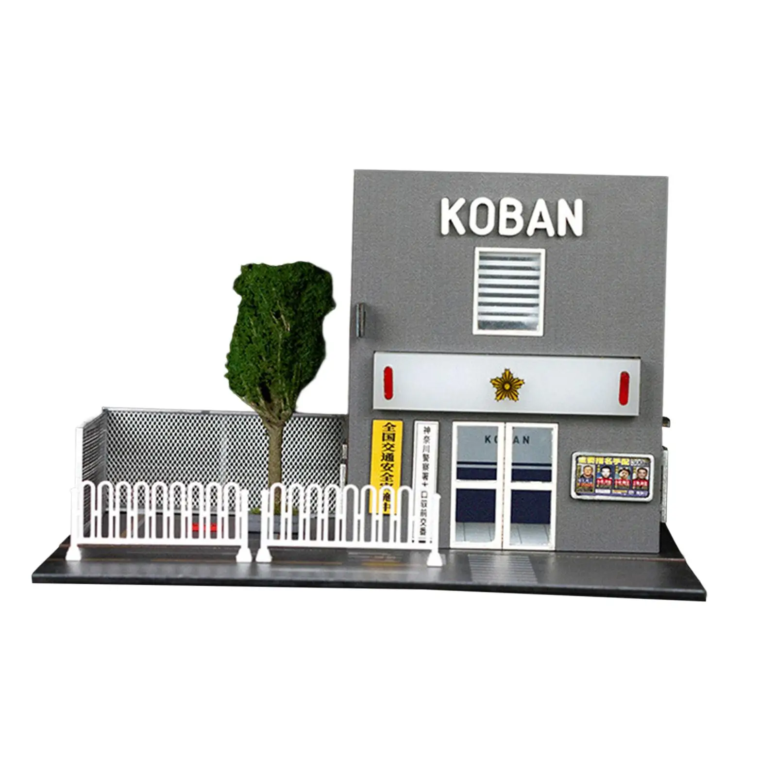 Коллекция 1/64 года модель Koban Наборы для творчества архитектурного строительства