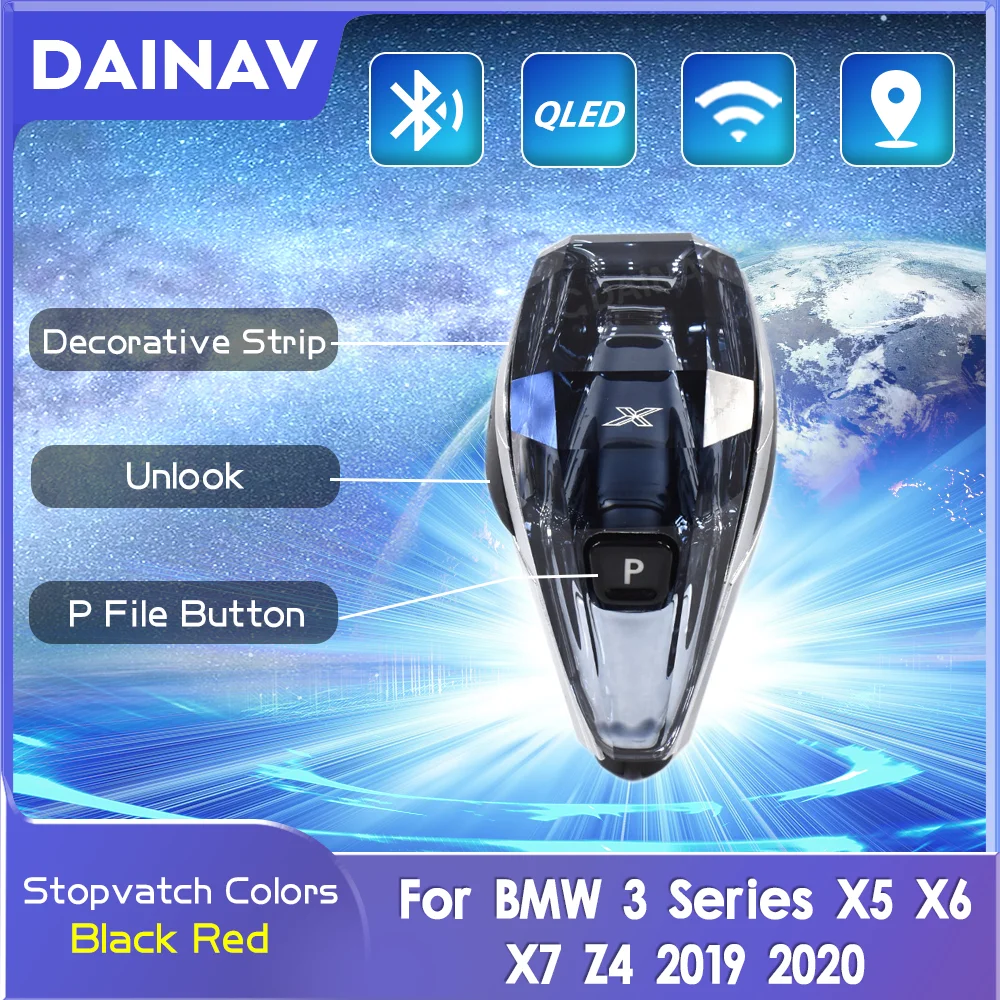 

For BMW 3 Series X5 X6 X7 Z4 2019 2020 car handles crystal head Gear stick knob Gearbox Lever Accessories Car interior parts