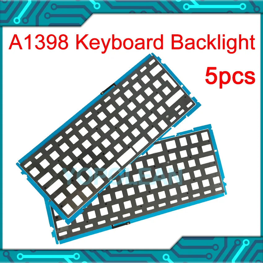 

Клавиатура с подсветкой для Macbook Pro 15 дюймов, A1398, 5 шт./лот