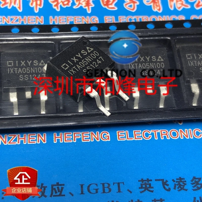 

10PCS IXTA05N100 TO-263 1000V 0.75A in stock 100% new and original