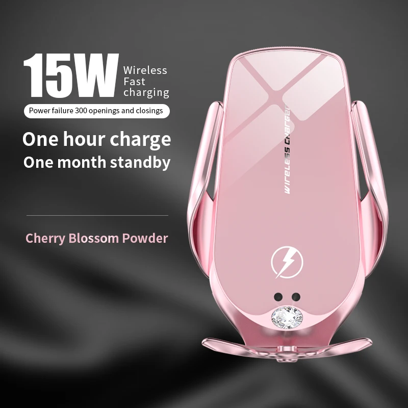 

V56 Car Mobile Phone Holder Wireless Magnetic Suction Charging Outlet Taste Car Accessories Universal