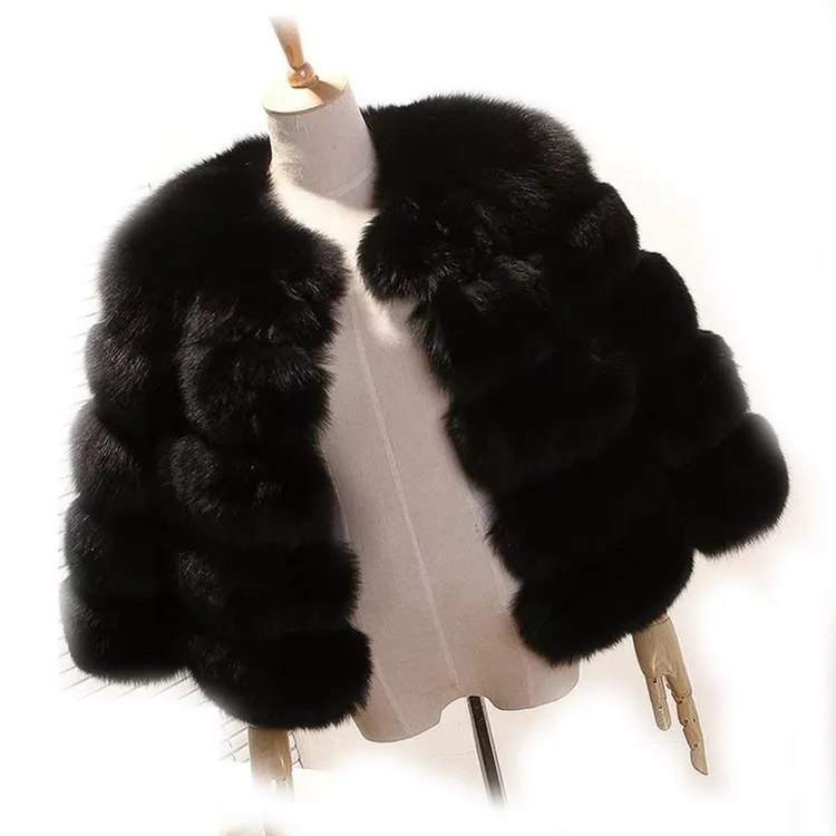2023 Autumn/Winter New Fur Coat Women's Short Fit Top