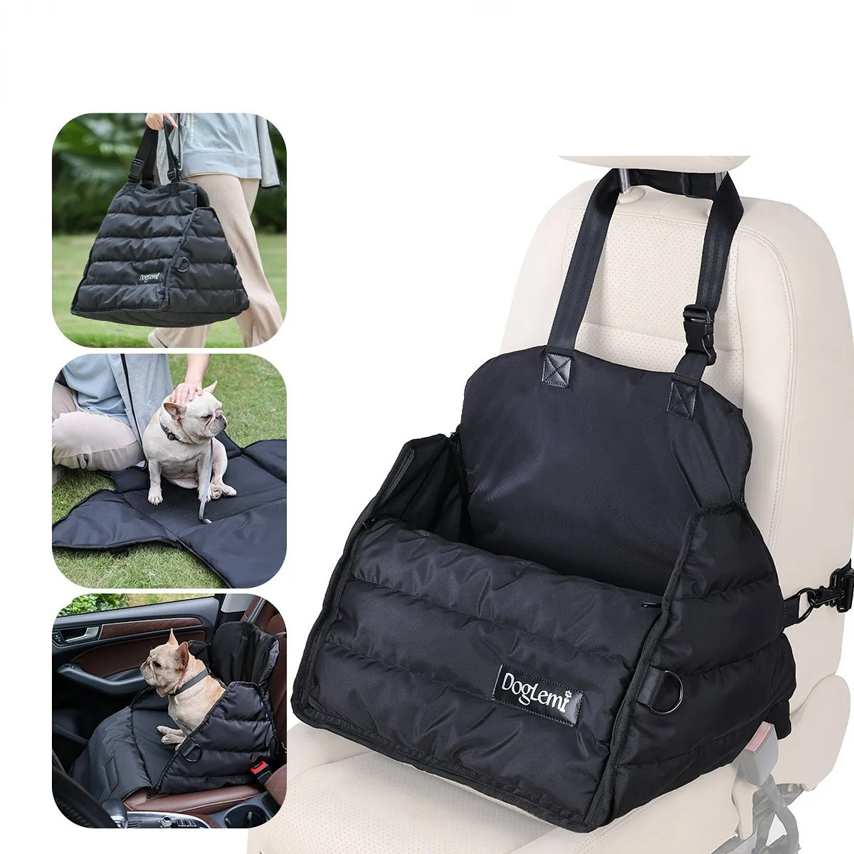 

Multifunctional Pet Bag for Car Use Car Front and Rear Seat Dog Car Mat Waterproof Autumn Winter Pet Dog Bag Car Accessories