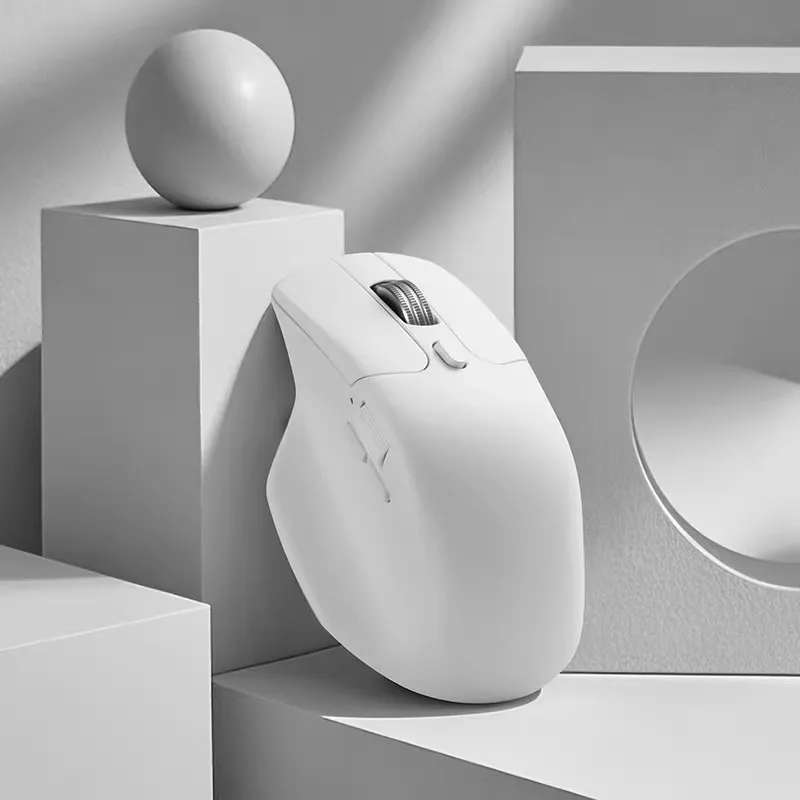 Фото Беспроводная Bluetooth-мышь Keychron M6/M6s A1 A3 A23 A24 с сенсором PAW3395/PAW3950 1K/8K, эргономичная, настраиваемая, для киберспорта и гейминга №5