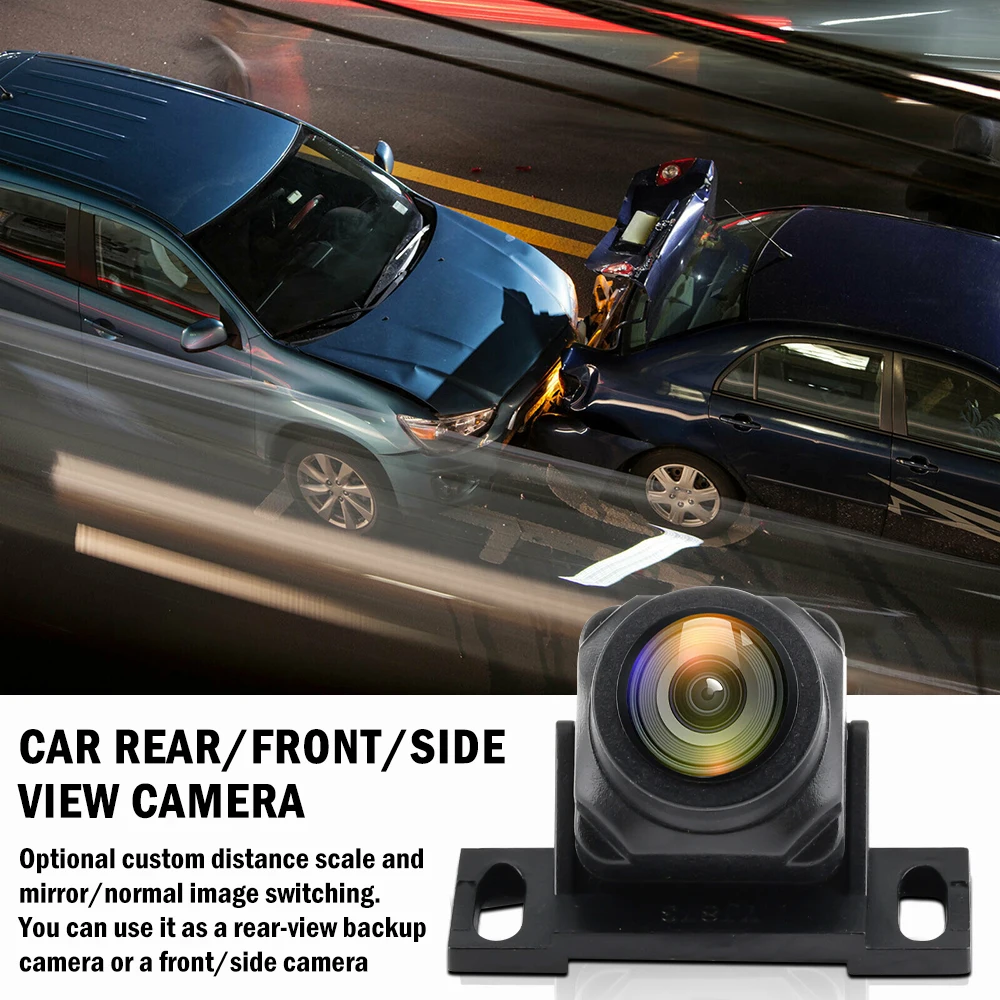 

Car Reversing Camera 720P HD car Camera Rear Car Night Nision Waterproof Micro 170 Degrees Wide Angle fish-eye Camera Recorder