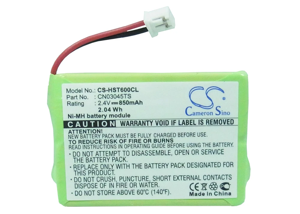 

Cameron Sino 850mA Battery for Hagenuk AIO 600 CN03045TS