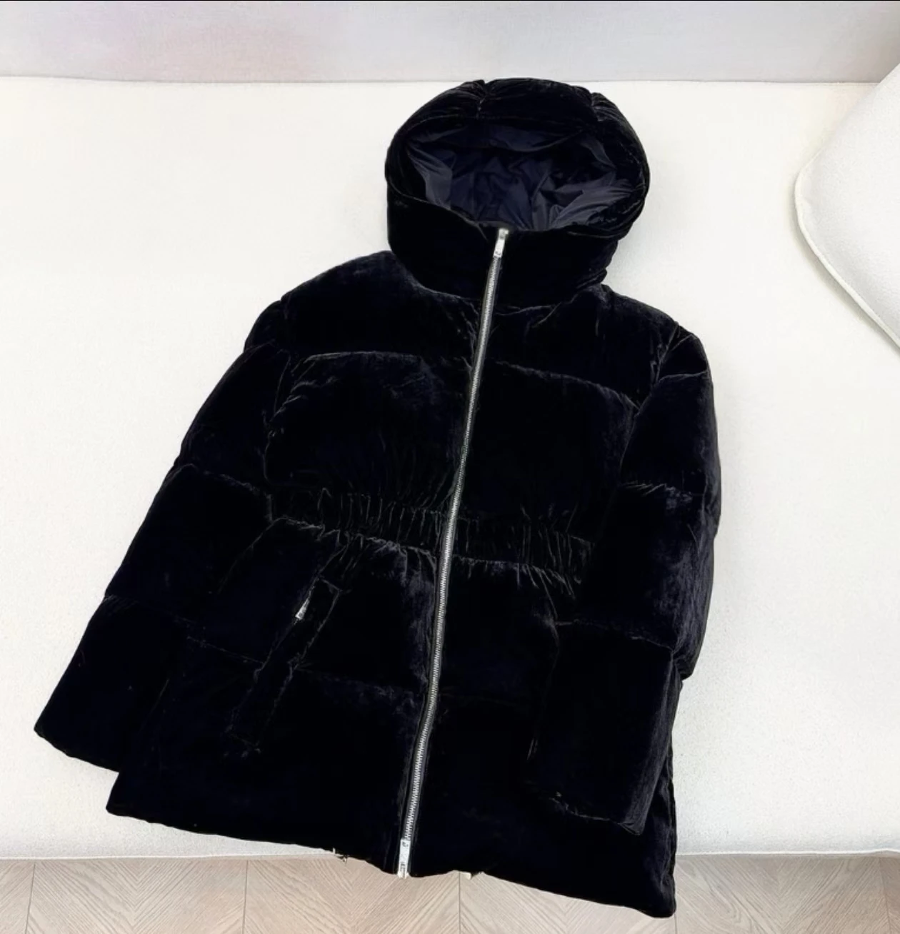 Женский зимний пуховик парка модное пальто женская утепленная теплая верхняя