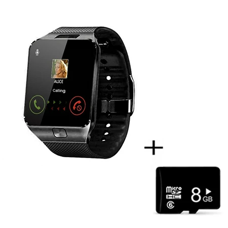 DZ09 Touch Screen men Smartwatch Bluetooth Smart Watch Waterproof Camera Music Calling relogio Support SIM TF часы мужские Q18