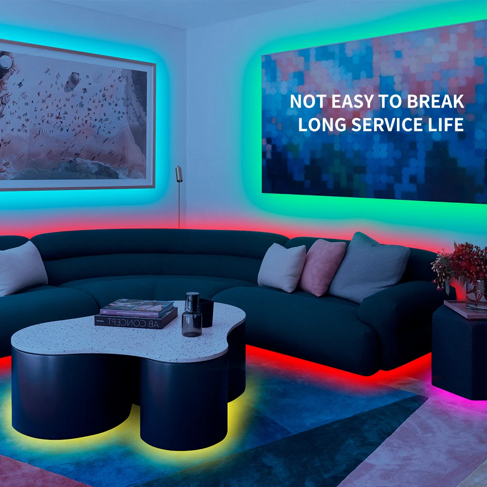 Подсветка для телевизора Светодиодная лента с питанием от USB RGB5050 24-60-дюймового