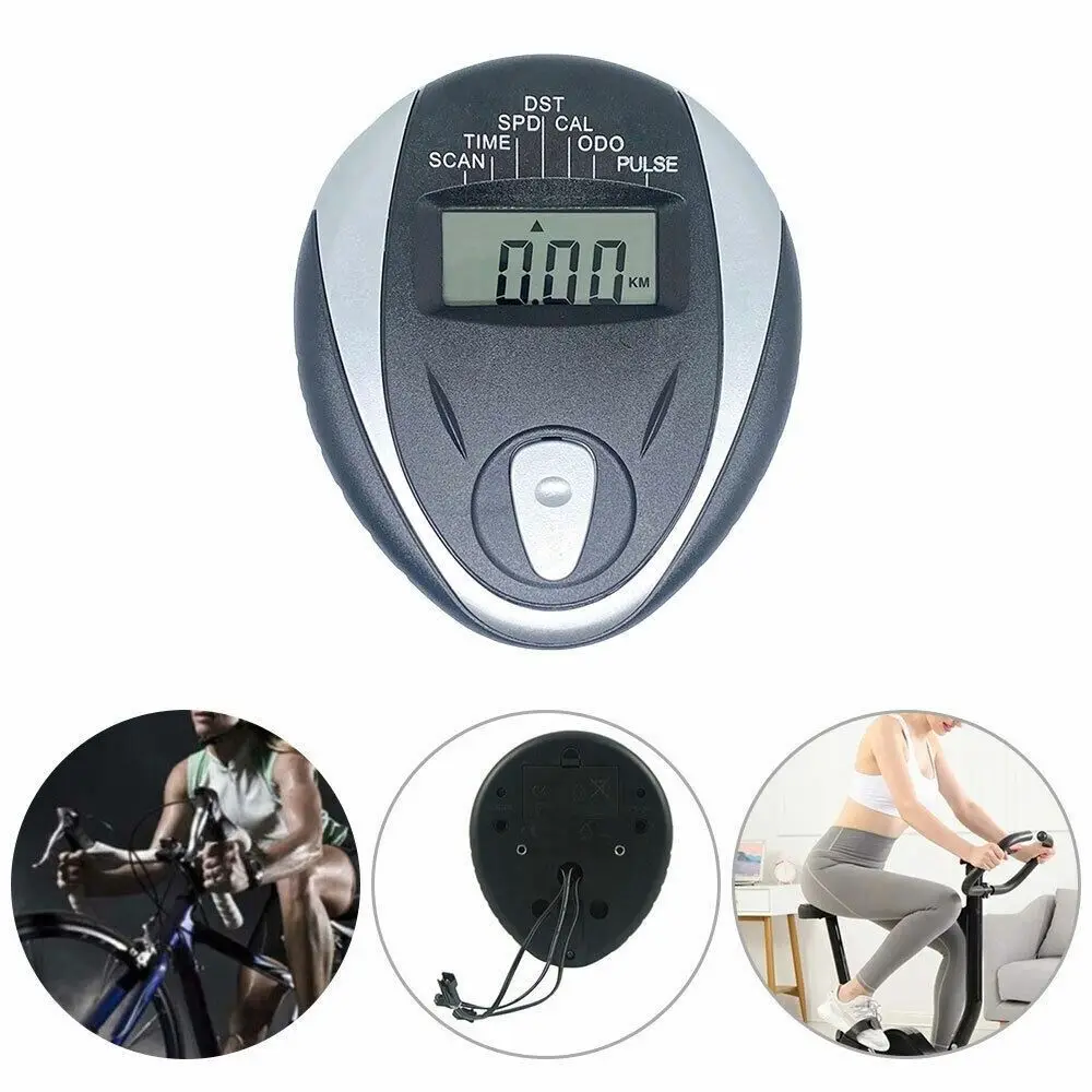 

Exercise Bike Computer Bluetooth Stationary Bikes Monitor Speedometer Heart Rate Tracker Dynamic bicycle counter