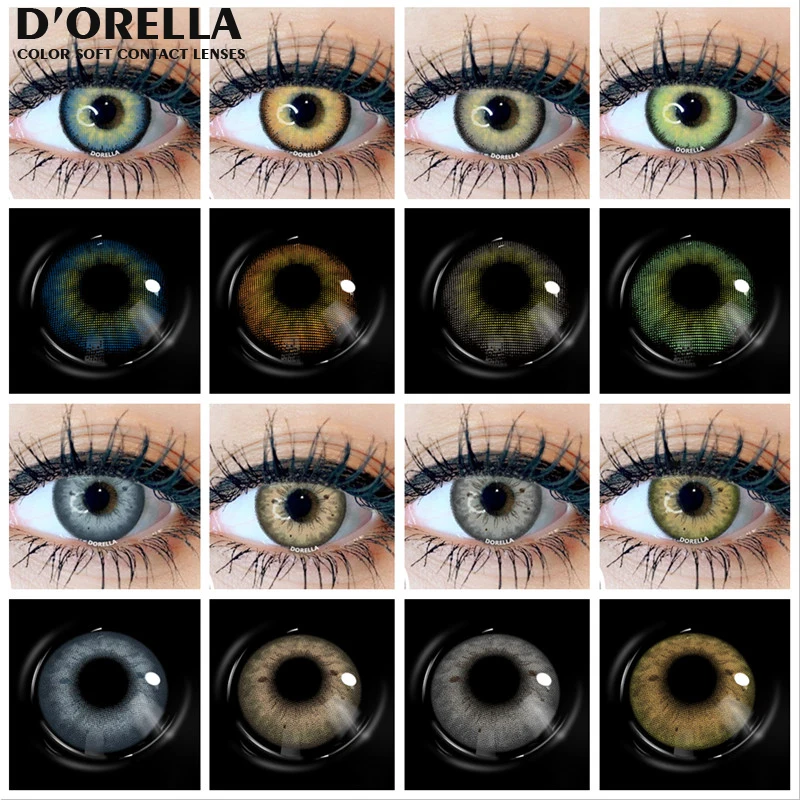 

1 пара, цветные контактные линзы для глаз