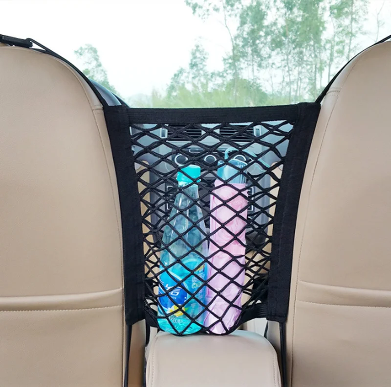 Сетчатая Сумка для автомобиля органайзер сиденья Mini Cooper R52 R53 R55 R56 R58 R59 R60 R61 Paceman