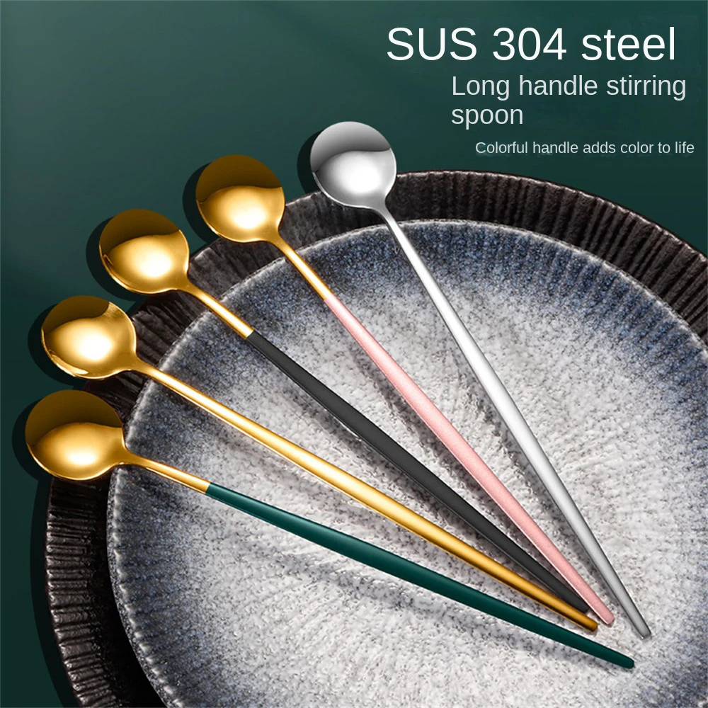 1-4 шт. ложка для кофе из нержавеющей стали