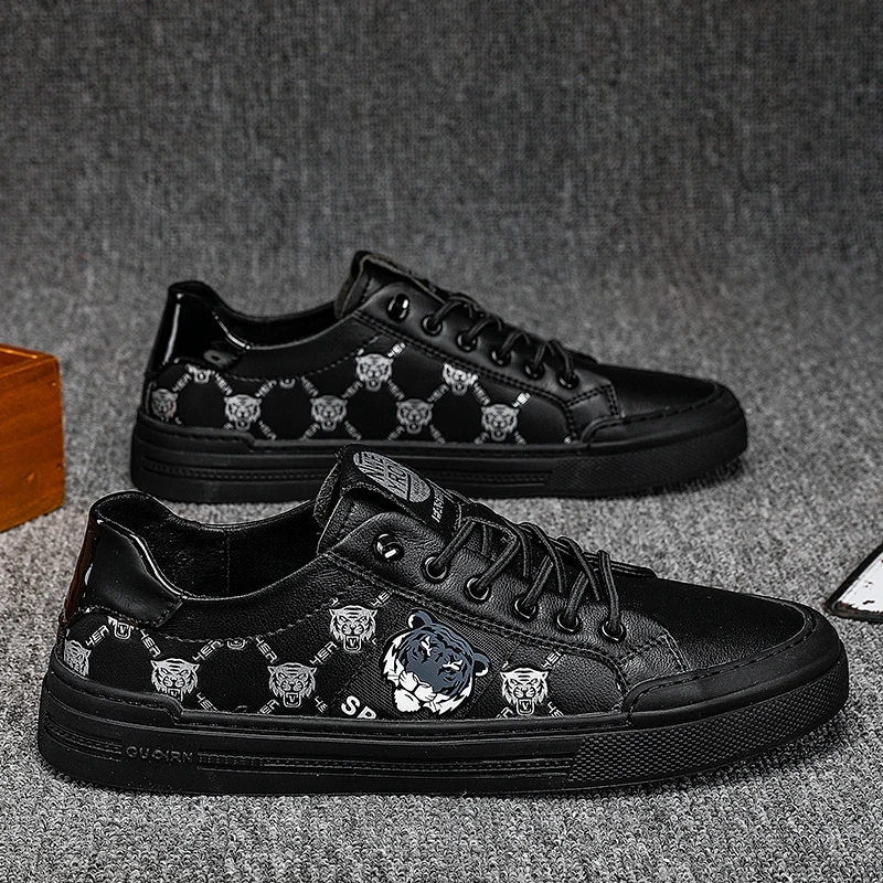 Men's Running Shoes Sport Sneakers skate Shoes comfortable Tennies shoes zapatillas printing tiger shoes masculino tênis