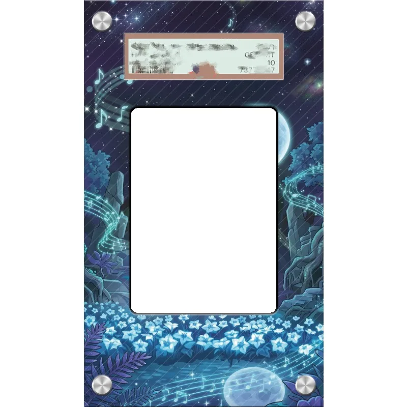 Фото Акриловый защитный футляр для карты Покемон Мелоетта (PTCG), брелок, аниме-товары, коллекционные предметы, подарок №2