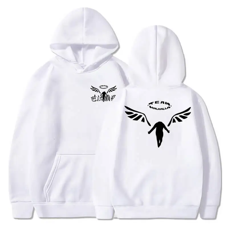 

Anime Tokyo Revengers Hoodie Harajuku Aesthetic Pocket Casual Men's Sweatshirts Hip Hop Streerwear Oversized Unisex Top Clothes