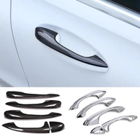 for mercedes benz b glb class w247 2020 exterior door handles decorate cover trim outer handle cover car interior accessories