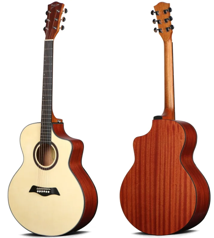 

Deviser LS-120-40 High Selling Matt Folk Guitar 40 Inch Acoustic Guitar for Beginners 6 Strings Cheap Price Wholesale In China