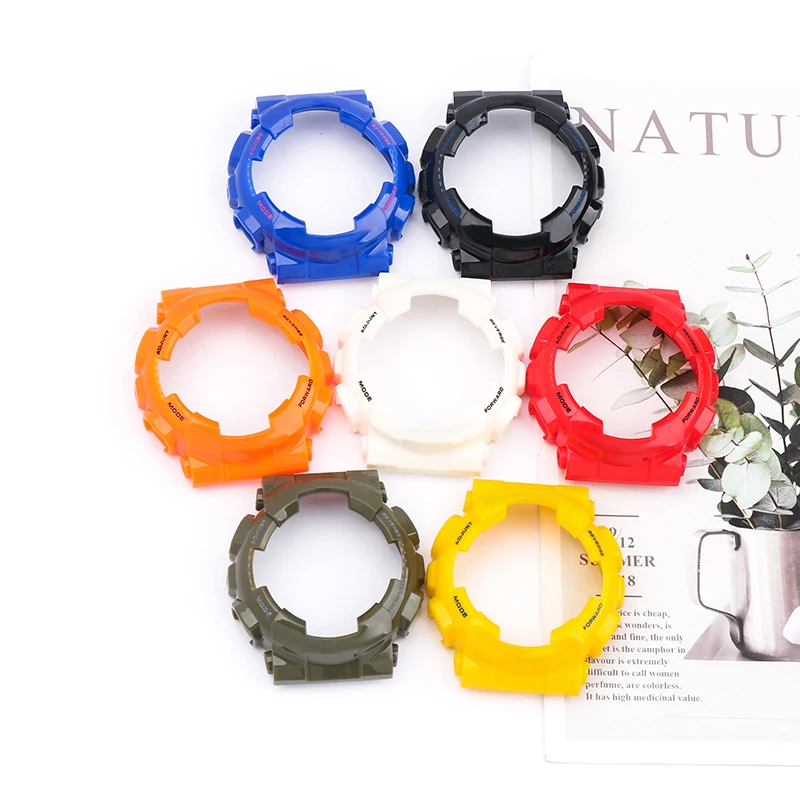 Resin brightening strap case Suitable for Casio GD GA-110 GB GA-100CF GAX men's and women's strap watch accessories
