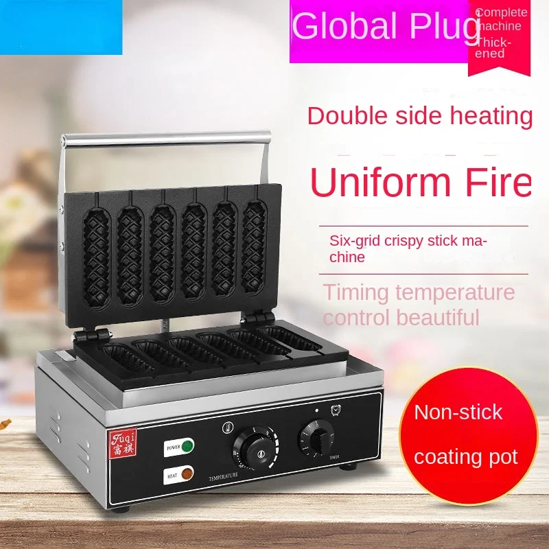 

Богатая Коммерческая электрическая Пятиярусная машина для хрустящих палочек, оптовая продажа, Настольная молочная палочка Maffei