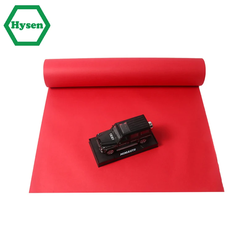 Hysen Red Kraft Wrapping Paper for Gift Packing Home Decor Flowers Art Craft Recyclable Packaging Material Thick Gift Paper
