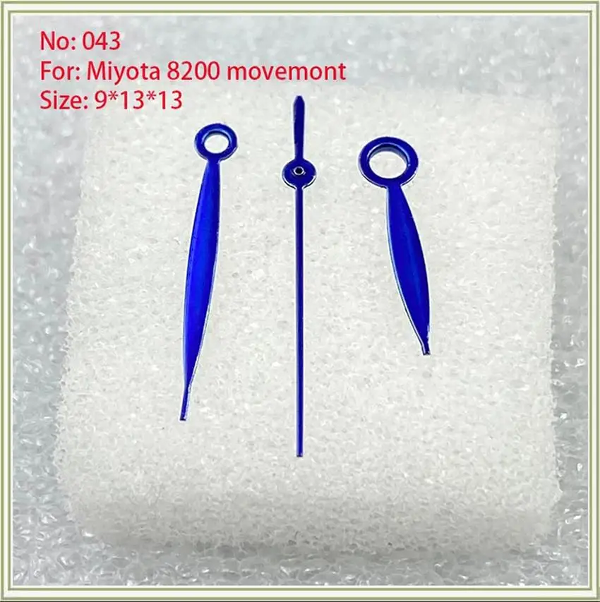 

Аксессуары для часов подходят для механического механизма 8200, часового пояса, минуты, секунды, стрелки с тремя иглами