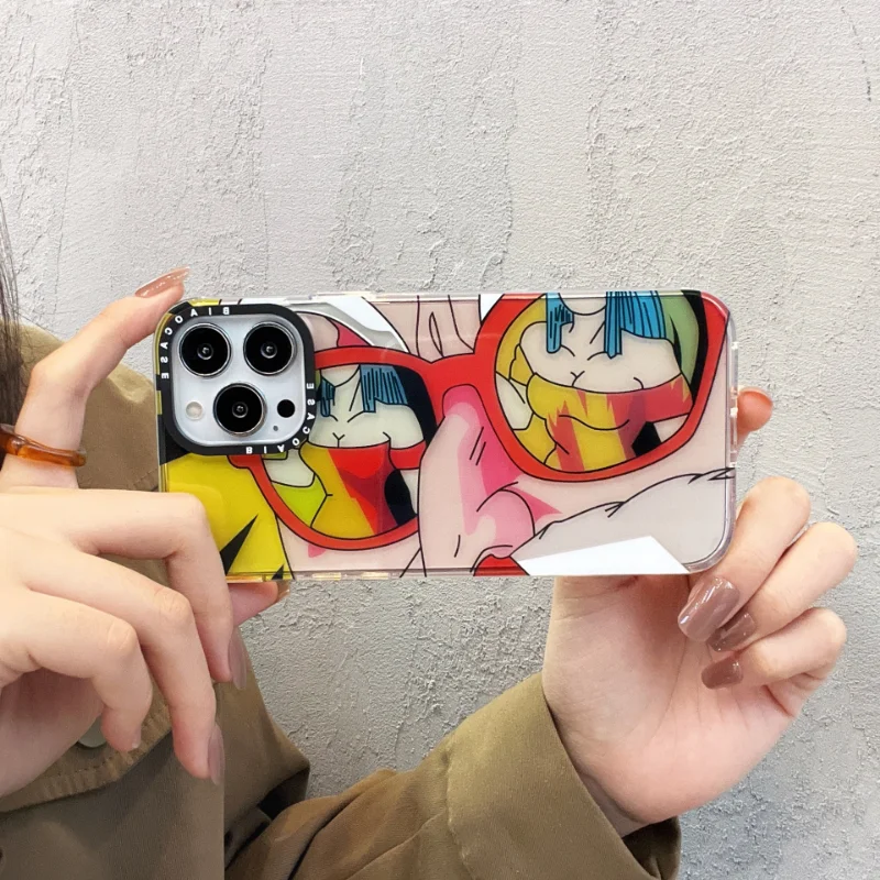 

Fashion Anime Creative Transparent Phone Case Cover for IPhone 12 13 14 Pro Max Case for IPhone 14 Pro Max