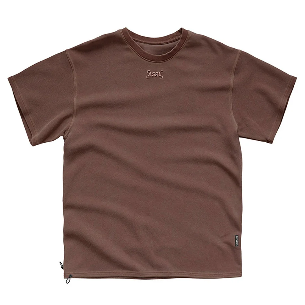 

Футболка мужская с вышивкой, модная рубашка в Корейском стиле, топ с коротким рукавом в стиле милитари для молодых мужчин, брендовая одежда, ...