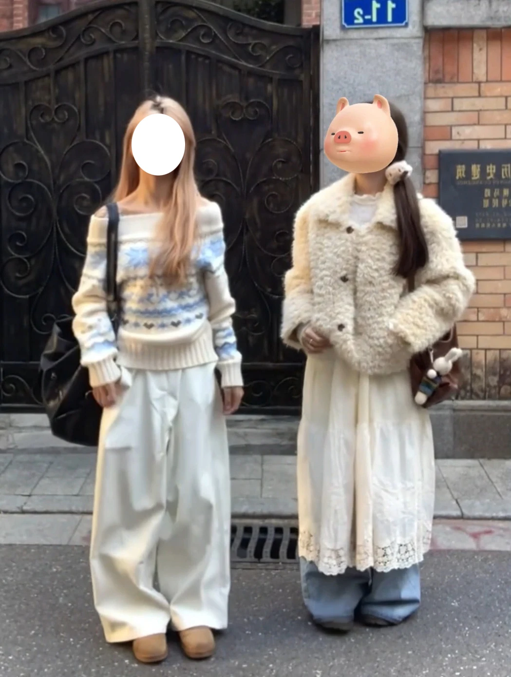 Рождественский свитер Fairisland вязаный женский с открытыми плечами осень и зима 2023