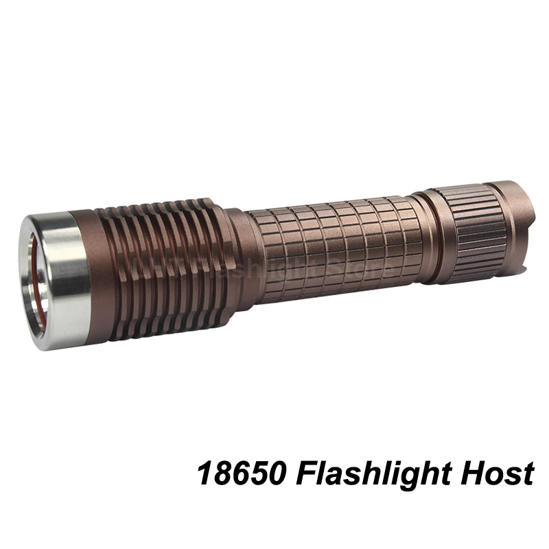 

K1A 18650 светодиодный фонарик Хост 136 мм (Д) x 34 мм (Д) фонарик DIY