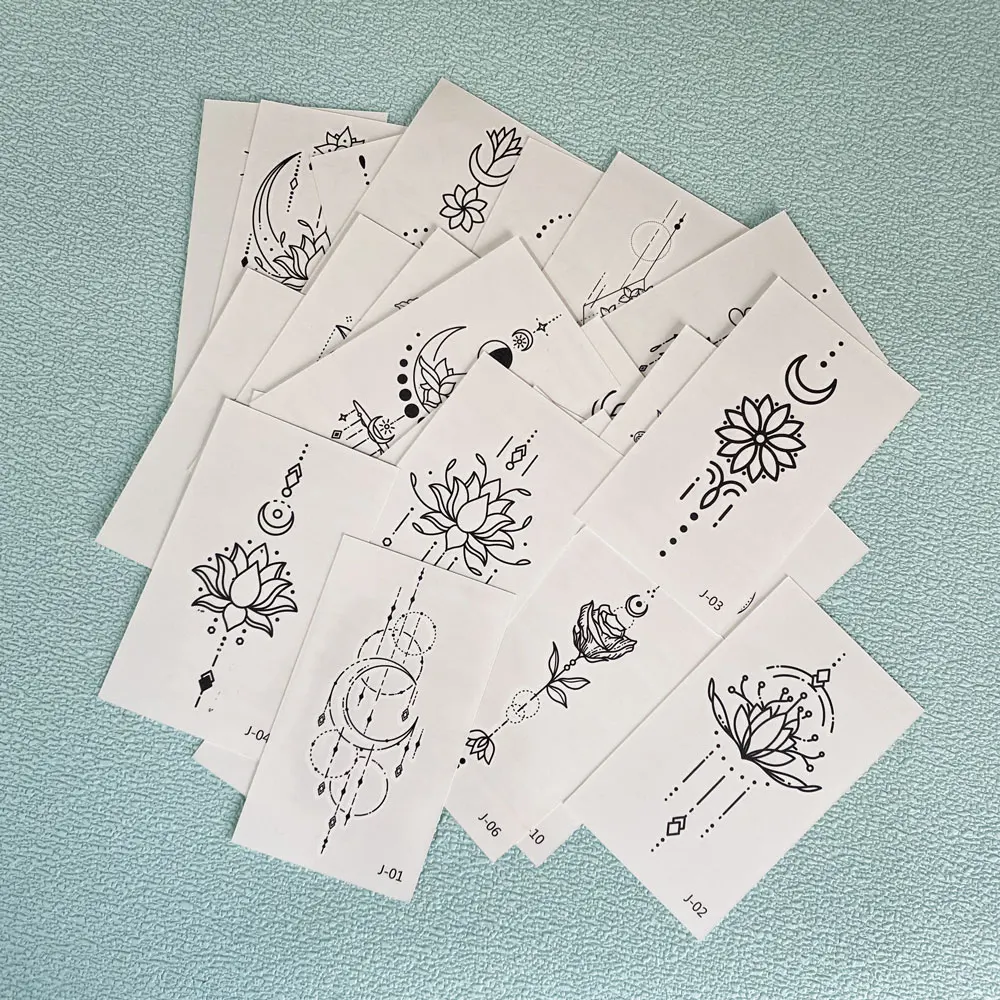 Временные татуировки 30 шт.