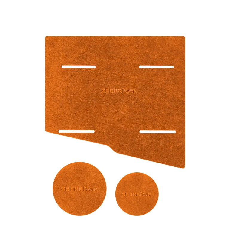 

Для Zeekr 001 2024 2021-2023, автомобильный Стайлинг, замшевая панель водяного стакана, слот-коврик для двери защитная наклейка, аксессуары для модификации автомобиля