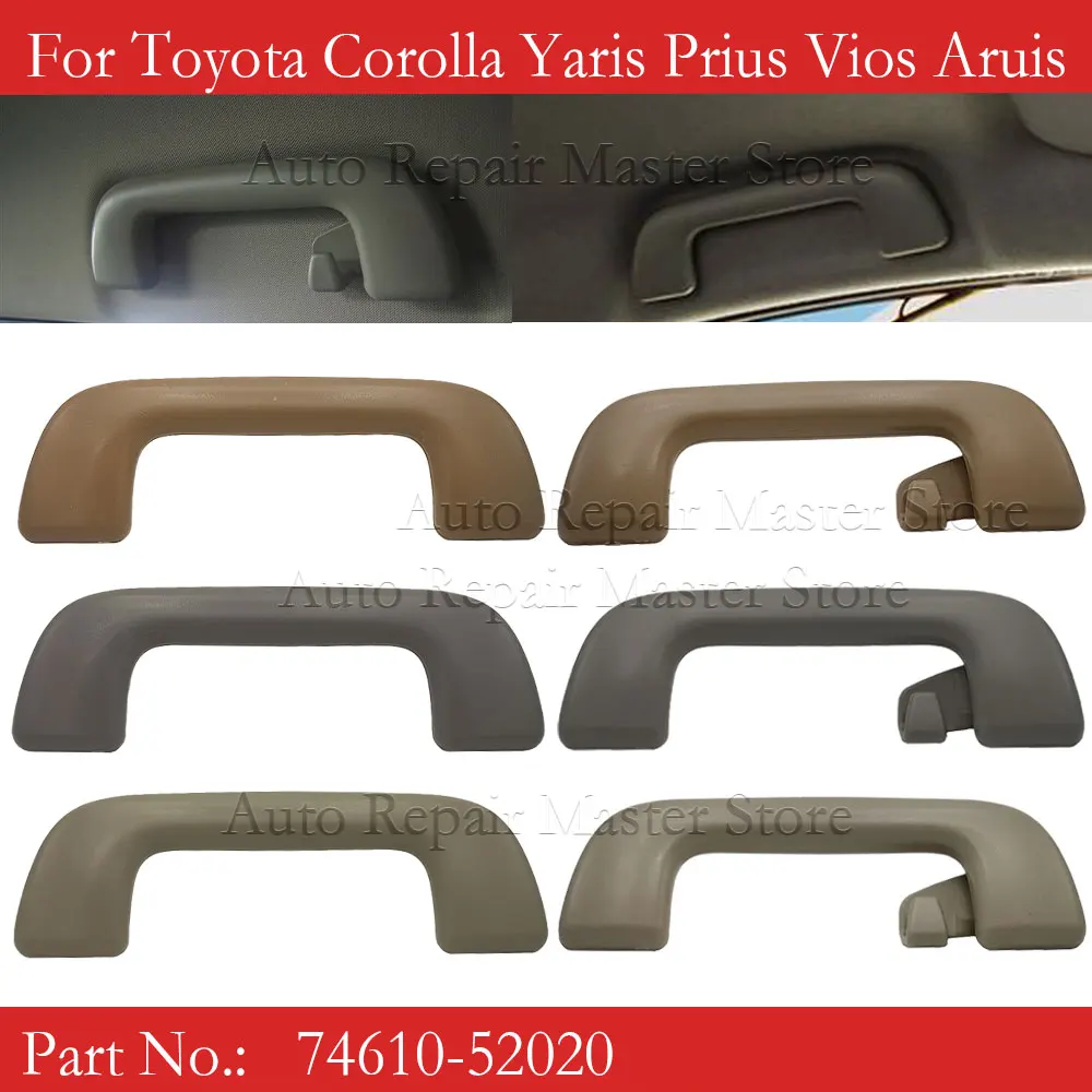 Фото 74610-52020 Ручка-поручень для потолка автомобиля Toyota Corolla, Yaris, Prius, Vios, Auris, внутренняя, для двери, безопасная, для поддержки руки №2
