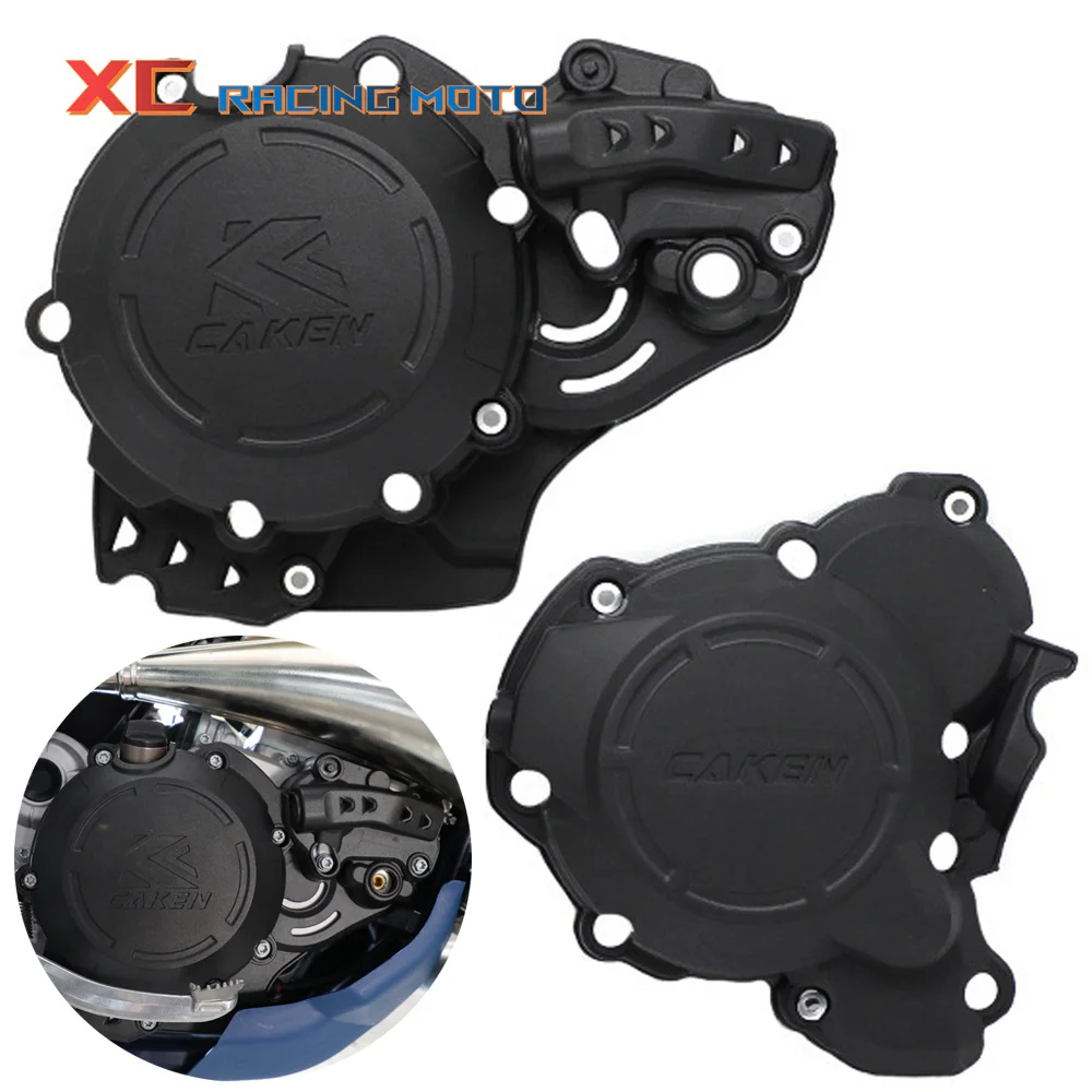 

Motorcycle Clutch Cover Ignition Protector Guard For Husqvarna TC TE TX 2020-2021 For KTM SX250 EXC250 SX XC EXC XCW 250 300 TPI