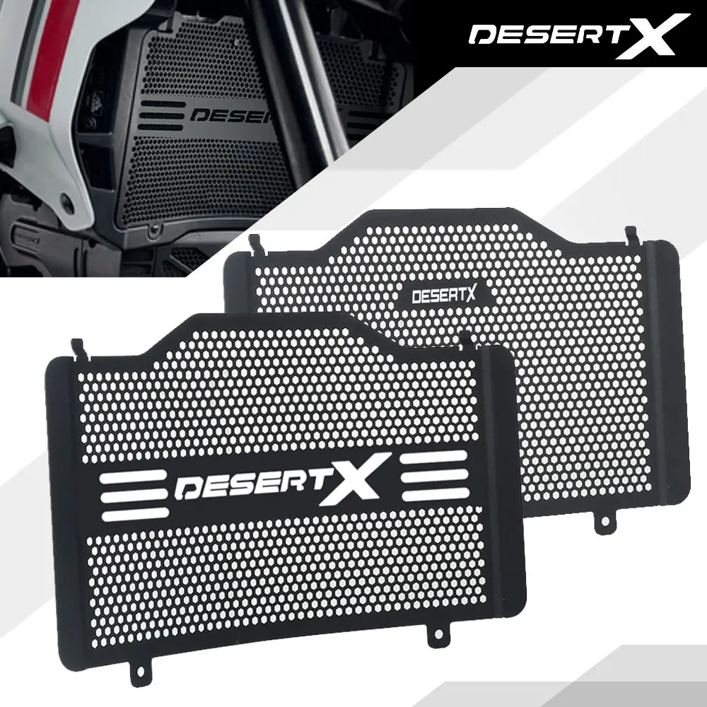 

For Ducati Desert X desertx 2022 2023 Motorcycle DESERTX Aluminium Accessories Radiator Grille Cover Guard Protection Protetor