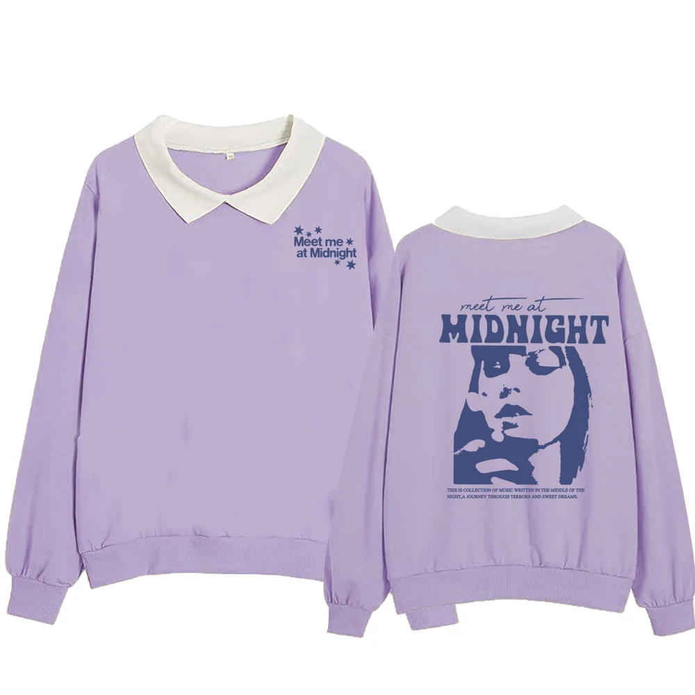 

2022 Taylor Midnights Album Swift Pullover Long Sleeve Hip Hop Sweatshirt