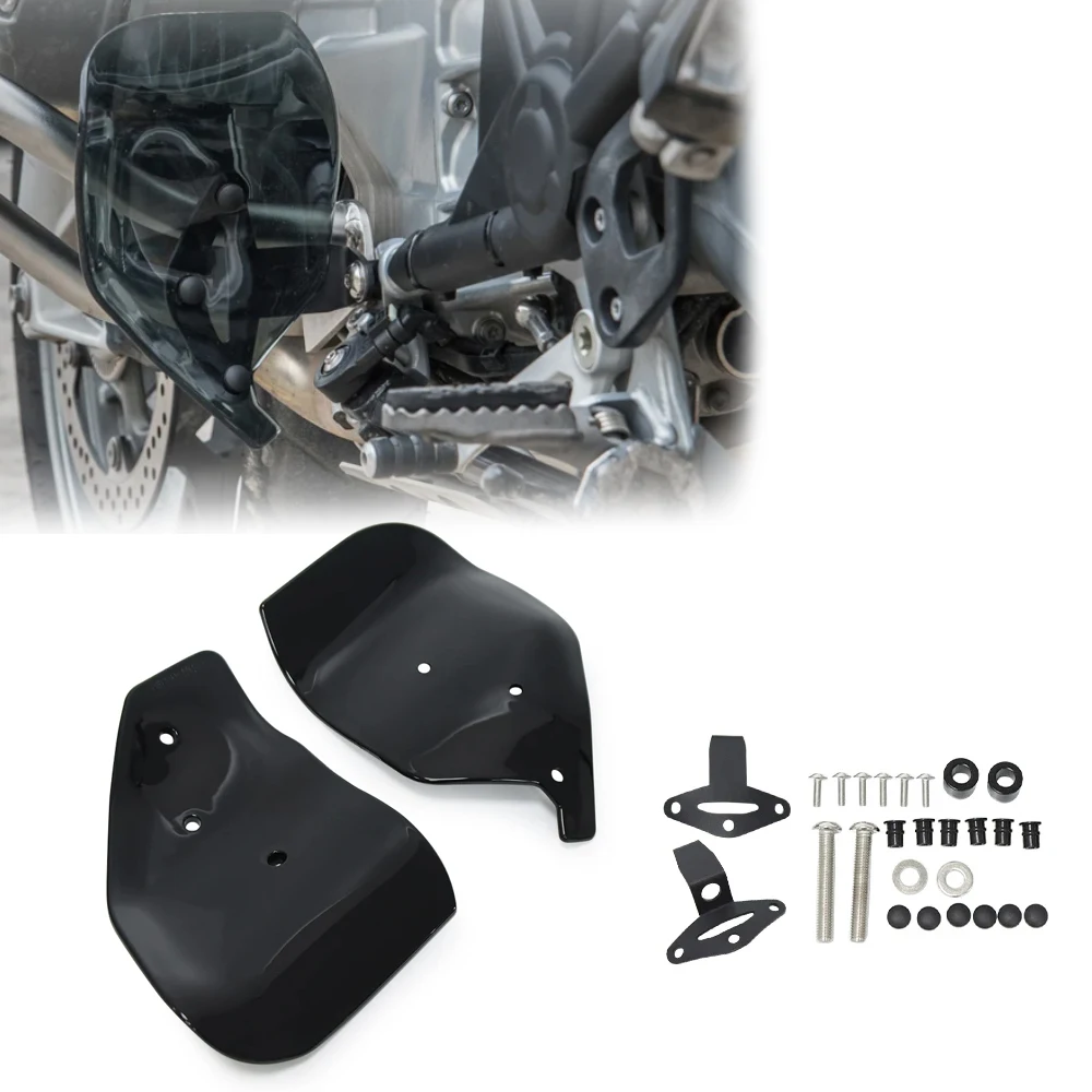 Фото Защита от брызг для мотоциклов BMW R1200GS, R1250GS Adventure, R1200R, R1250R, R1200R RS, R1250R RS LC, защита педали заднего тормоза и рычага переключения передач №1