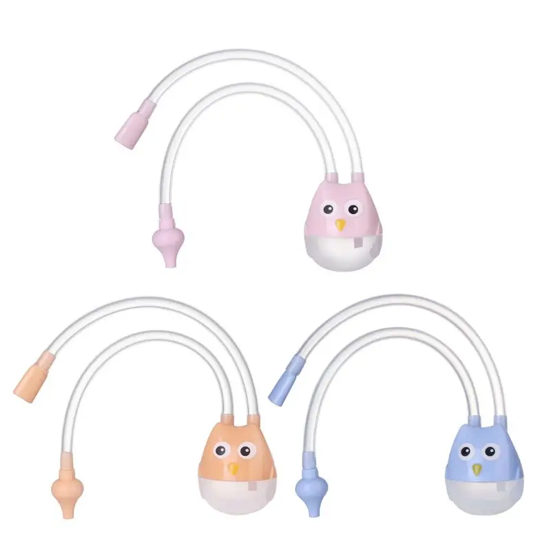 

Cartoon Baby Nose Nasal Inhaler Infant Preventing Backflow Aspirator Shower Gift