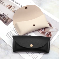 pu leather eyewear cases cover for sunglasses womens eyeglasses case men reading glasses box with metal buckle eyewear cases