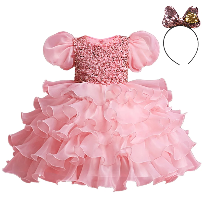 Новинка летнее платье для девочек элегантное принцессы 3-14 лет свадебное с