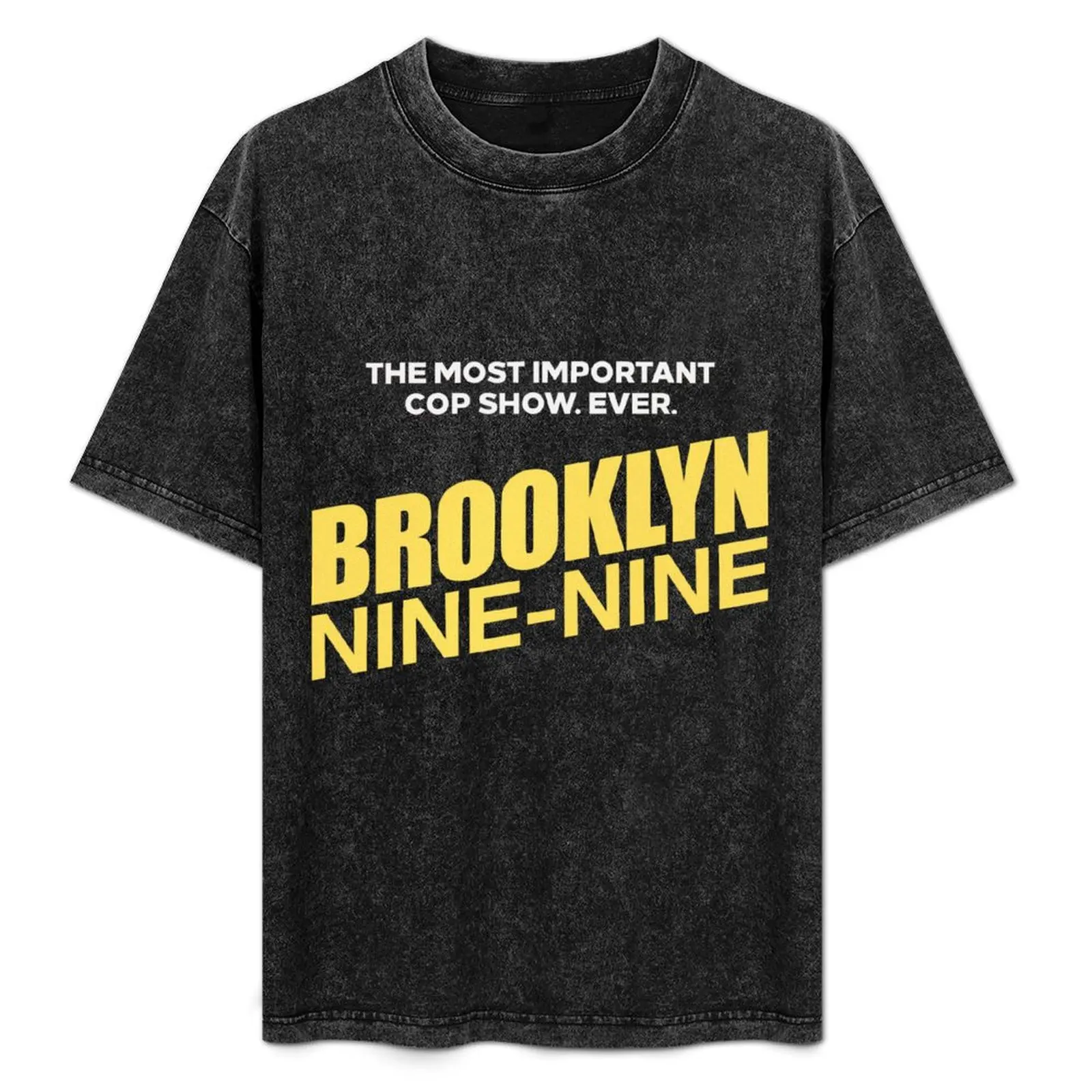 Фото Футболка Brooklin Nine-Nine, базовая комфортная футболка для мужчин №1