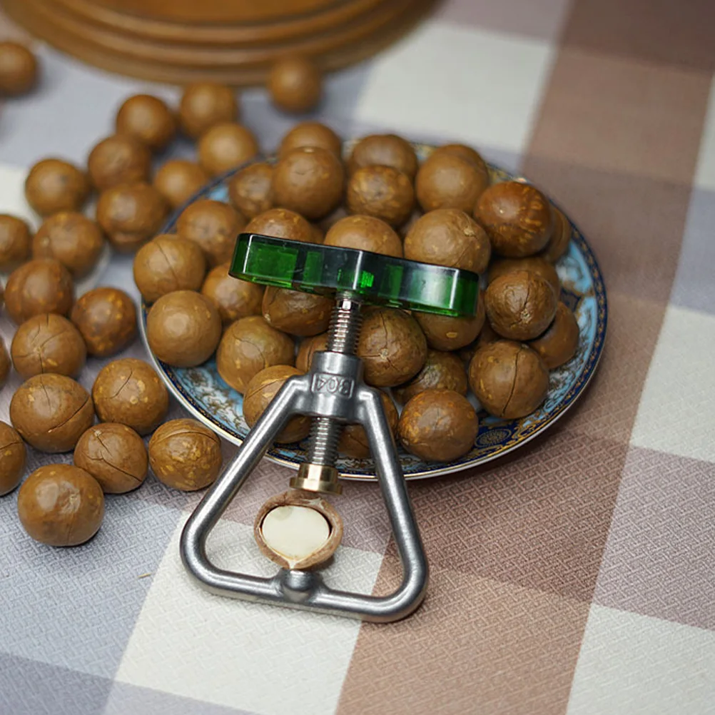 

Pecan Opener Walnut Nutcrackernut Macadamia Manual Clamp Shell Metal Plier Peeling Sheller Eating Tools Car Seafood Black Peeler