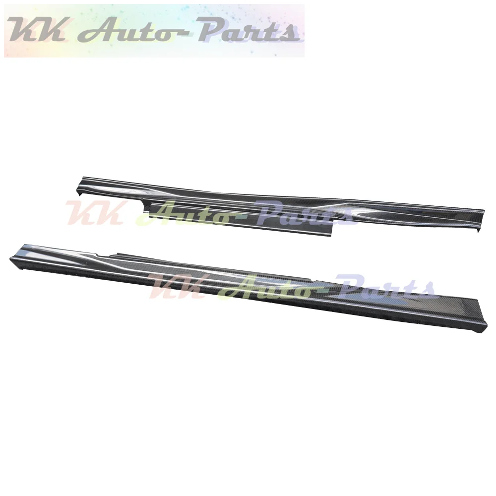 Боковые юбки из углеродного волокна удлинитель для губ разветвитель спойлер