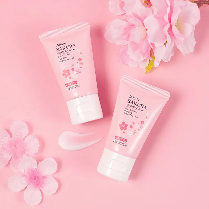 Отбеливающий крем для лица Sakura, сыворотка для удаления морщин, против старения, выцветания, тонких линий, укрепляющая эссенция, витамин С, осветляющий уход за кожей (art.: 3920cb8ea3d51) - 3920cb8ea3d51