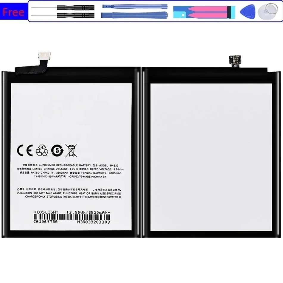 Аккумулятор BA822 BA 822 3600 мАч для Meizu Note 8 M822H/M822Q