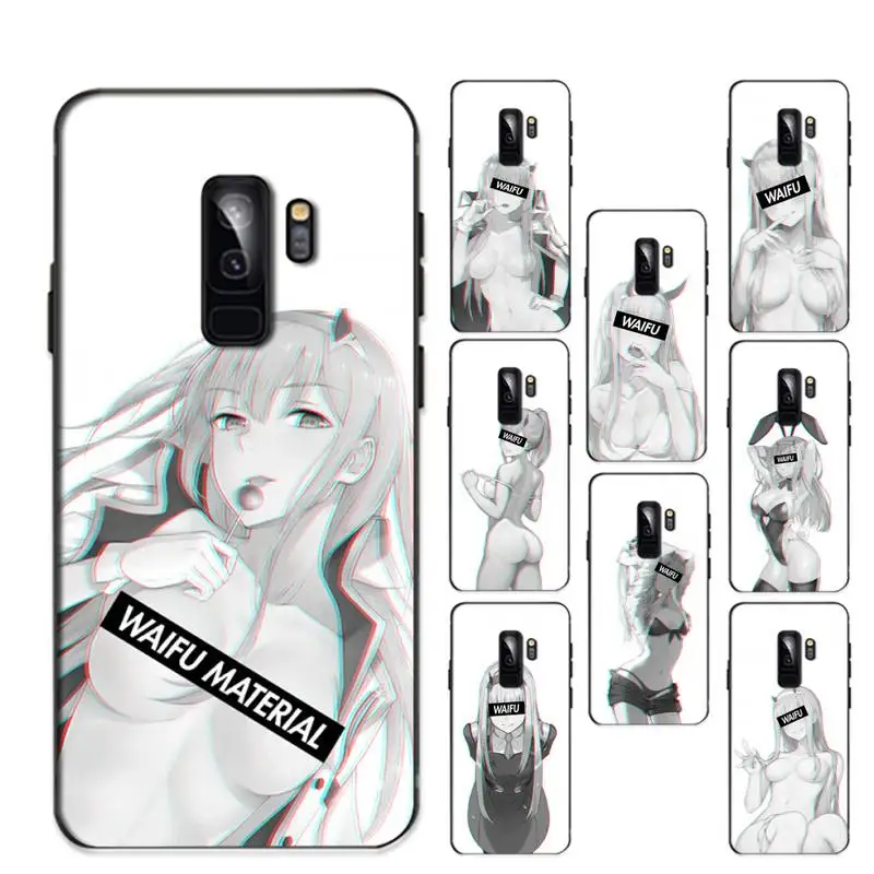 

Darling in the FranXX Zero Two Waifu Phone Case for Redmi 8 9 9A for Samsung J5 J6 Note9 for Huawei NOVA3E Mate20lite cover