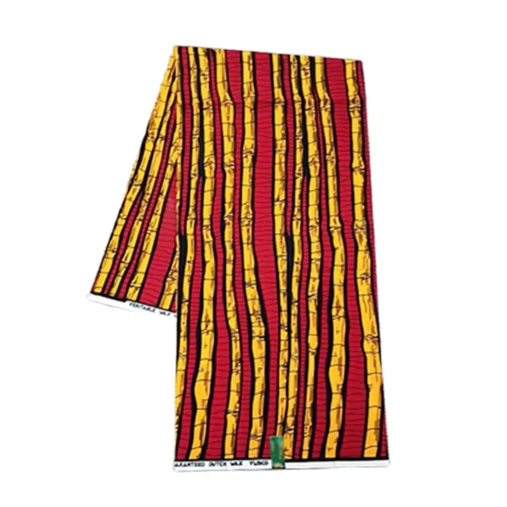 Veritable Super-W Guaranteed Super Real Wax Print Fabric Dutch Hollandais Pagne Africa Dress 100% Cotton Wax Pagne Tissu VLW1365