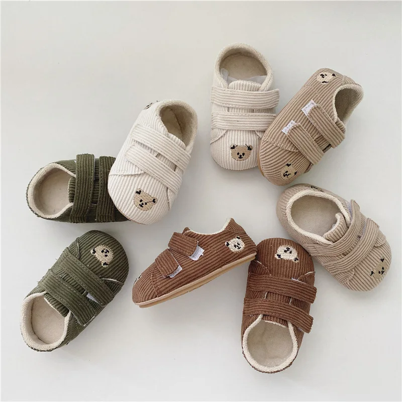 

Baby Shoes From 0 To 18 Months Newborn Walkers Winter Autumn Boy Girl Casual Sneaker First Steps Infant Non-Slip Antislip Shoes