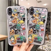 bandai pokemon characters ins phone cases for iphone 13 12 11 pro max mini xr xs max 8 x 7 se 2020 back cover