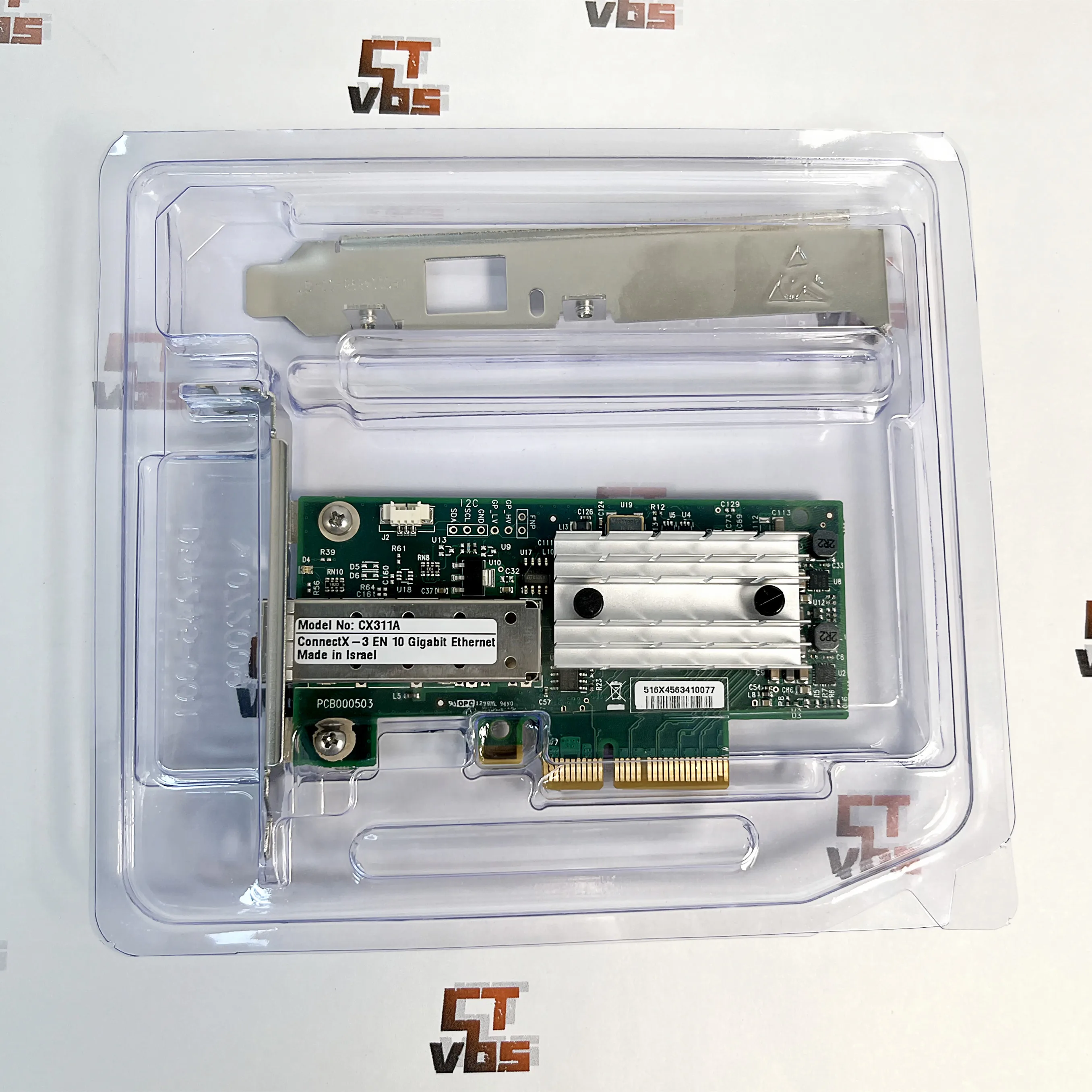Mellanox MCX311A-XCAT ConnectX-3 EN 10G Ethernet CX311A 10GbE SFP+ PCIe NIC Server Adapter